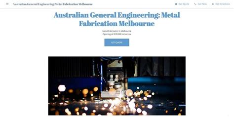 australian general engineering metal fabrication melbourne|steel fabrication services Melbourne.